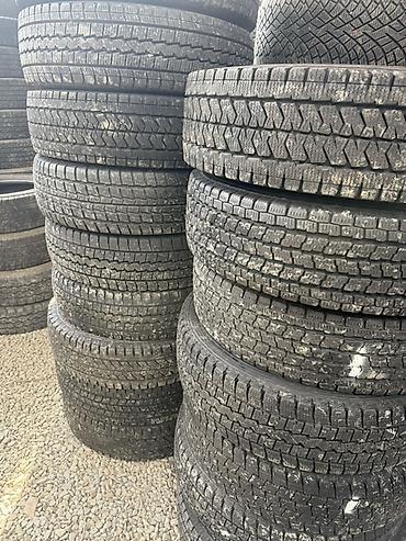 Шины 185 / 80 / R 15, Зима, Б/у, Легкий коммерческий транспорт (C/LT), Япония, Bridgestone