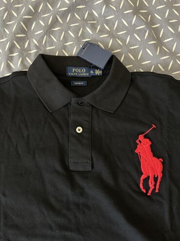 palm angels majice: Men's T-shirt Ralph Lauren, XL (EU 42), bоја - Crna