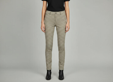 Women's Pants: Stradivarius, Material trousers for women, size 2XS