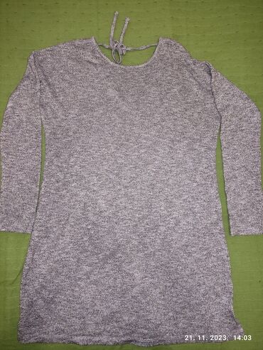 Košulje, bluze i tunike: M (EU 38), bоја - Srebrna