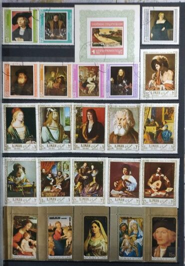 Markalar: XV-XVII əsr rəssamlarının əsərlərindən ibarət marka kolleksiyaları -da lalafo.az — 26 Markalar: XV-XVII əsr rəssamlarının əsərlərindən ibarət marka kolleksiyaları — 26