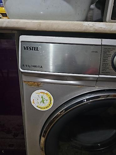 maşın kalonkalar: Paltaryuyan maşın Vestel, 9 kq, İşlənmiş, Avtomat, Qurutma var — 4