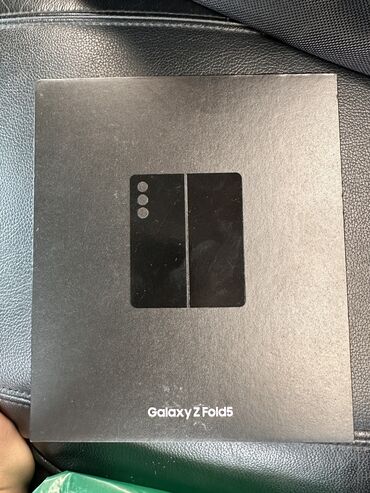 самсунг 20: Samsung Galaxy Z Fold 5, Жаңы, 256 ГБ, түсү - Кара, 2 SIM