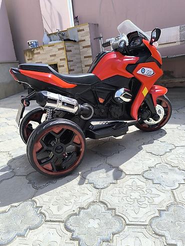 Детские электрокары: Uşaq elektrik motosikleti – R1200 GS üslubunda, 3 təkərli — 5