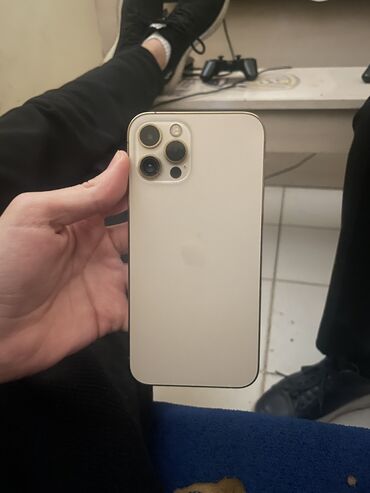 islenmis kompyuter: IPhone 12 Pro, 128 GB, Matte Gold
