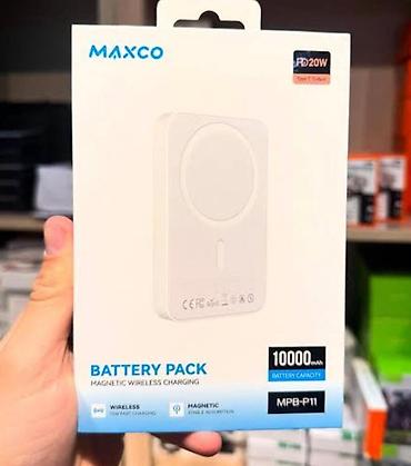 Power bank Maxco 10000 mAh Akkumulyatorun tutumu - 10.000 mAh Simsiz lalafo.az -da Power bank Maxco 10000 mAh Akkumulyatorun tutumu - 10.000 mAh Simsiz