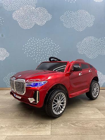 Uşaq üçün elektrik maşınları: BMW X7 Style YENİ qara lak – BMW X7 üslubunda 4 motorlu uşaq — 8