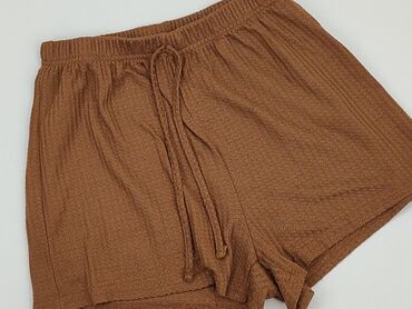 spódnice brązowa skóra: Shorts, Shein, M (EU 38), condition - Perfect