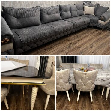 Divan və masa dəstləri: 750₼ divan 750₼ masa desti .Her ikusi teze kimidir .Unvan Abseron ray