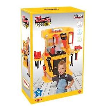 Dečije radionice i alati: Pilsan Toy Workbench and Tool Set – dečja radionica sa alatima (50 — 8