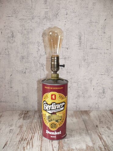 Рабочие настольные лампы: Светильник ночник. настольная лампа из бутылки виски и крепких — 22