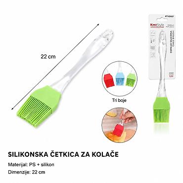 KMT Silikonska četka sa prozirnom drškom 2402997 Silikonska četkica