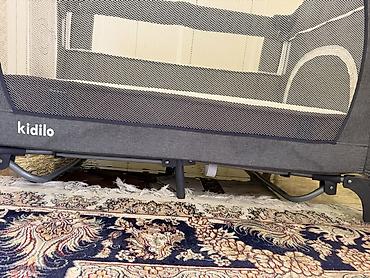 yuxuda uşaq cimizdirmək: Kidilo qatlanan uşaq çarpayısı / oyun beşiyi - Rəng: tünd boz — 6
