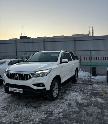 транспорты: Ssangyong Rexton: 2019 г., 2.2 л, Автомат, Дизель, Пикап