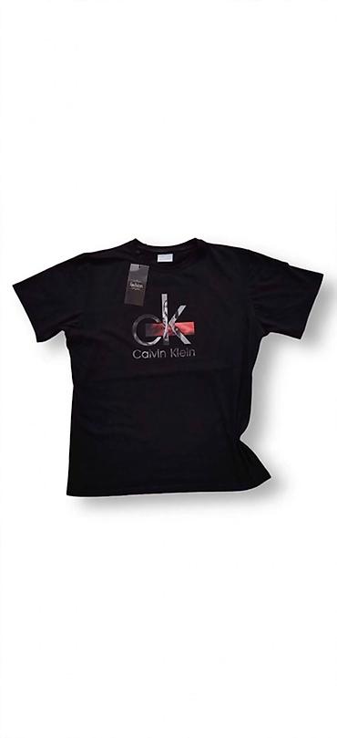 Muška crna majica kratkih rukava sa logotipom „CK Calvin Klein” na na lalafo.rs Muška crna majica kratkih rukava sa logotipom „CK Calvin Klein” na