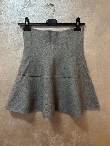 pletene suknje i haljine: S (EU 36), M (EU 38), Mini, bоја - Siva