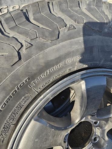 wam disk: BFGoodrich All-Terrain T/A KO2 təkər dəsti + disk,ideal komplekt 1500 — 3