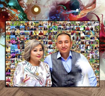 платье мама дочка: Картины, портреты Мозайка Бишкек Кыргызстан подарок Уникальный