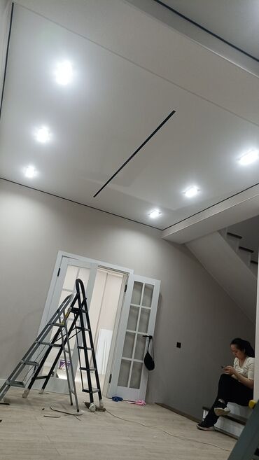 Натяжной потолок: Натяжной потолок Глянцевое, Матовое, 3D потолки Монтаж, Демонтаж, Бесплатный замер — 9