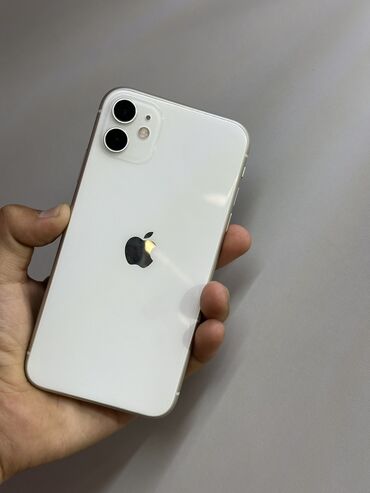 телефон а13: IPhone 11, 128 ГБ, Белый, 100 %