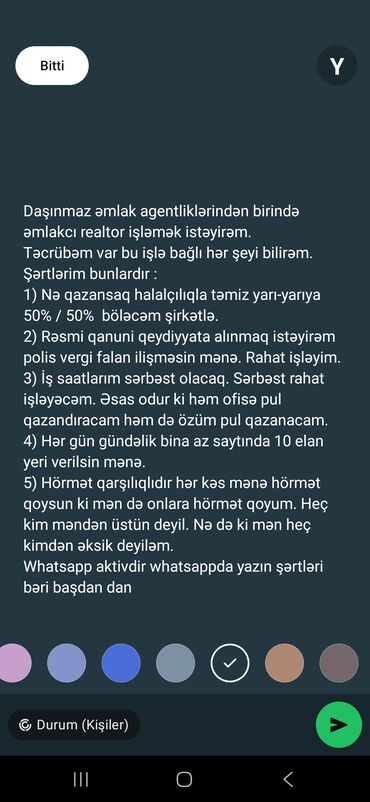 iş sumqayıt: Daşınmaz əmlak agentliklərindən birində əmlakcı realtor işləmək