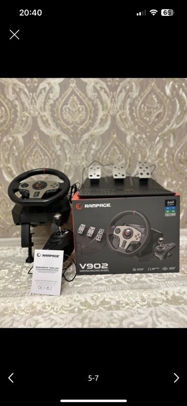 стиральная машина бу: Rampage V902 oyun yarış çarxı, qutusu ilə birlikdə təqdim olunur. Bu