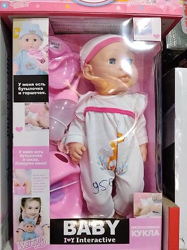 беби борн оригинал: Интерактивная кукла BABY I❤Y Interactive - Реалистичная пупс‑малышка — 1