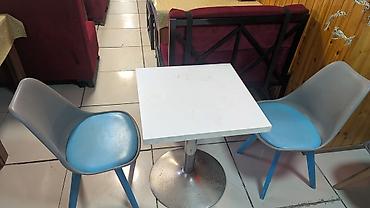 stulla: Stullar ilə, Kvadrat masa, 2 nəfər — 1