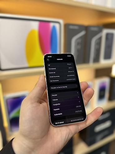 iphone tel: IPhone 13, 256 GB, Ağ — 3