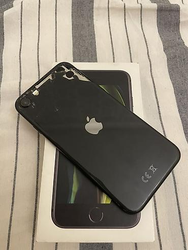 apple mouse: IPhone SE 2020, 64 GB, Qara, Barmaq izi, Simsiz şarj, Sənədlərlə — 4