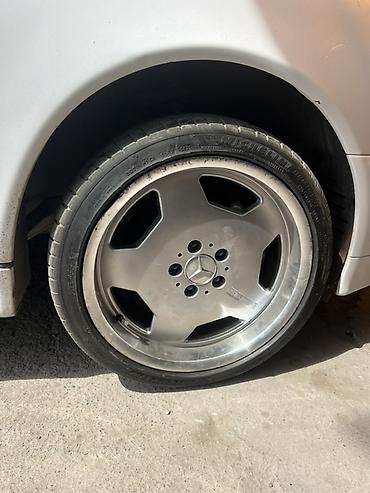 диски амг мерседес: Колеса в сборе 235 / 40 / R 18, Лето, Б/у, Комплект, Легковые, Литые, отверстий - 5 — 1