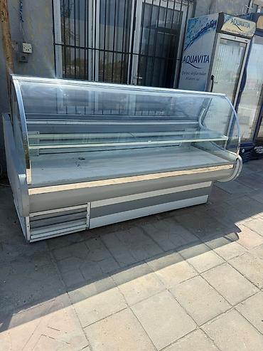 Холодильное оборудование: 2 metrlk soyuducu vitrin 350 Azn. Arxası 2 qapılıdır.Tam işləkdir heç — 1