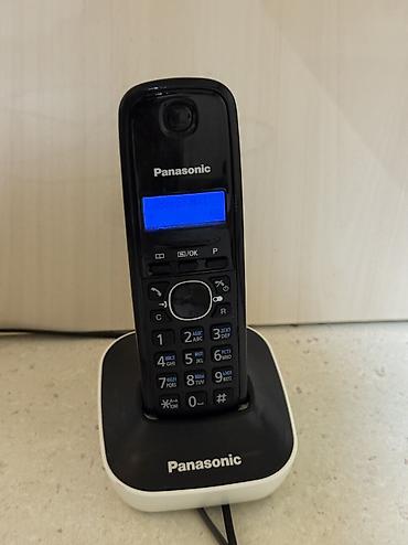 Stasionar telefonlar: Stasionar telefon Panasonic, Simsiz, Yeni, Ünvandan götürmə, Ödənişli çatdırılma — 4