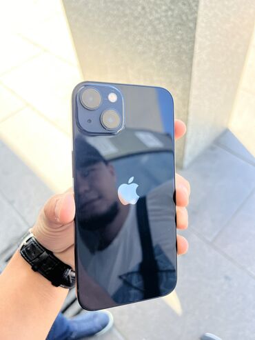 бу 13 айфон: IPhone 13, Колдонулган, 128 ГБ, Көк, Каптама, 93 %