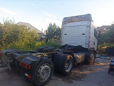 howo tx: Тягач, Scania, 1998 г., Тентованный — 3