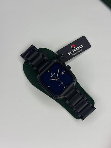 3d saat: RADO (Switzerland) kvadrat formalı avtomatik qol saatı - Korpus və — 3
