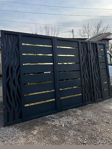 качели капли: 🚪 Сапаттуу жана кооз темир вороталар! 📏 Каалаган өлчөмдө жасап — 10