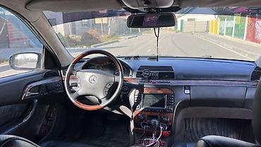 Mercedes‑Benz S‑Class (W220), интерьер и оснащение - Просторный салон