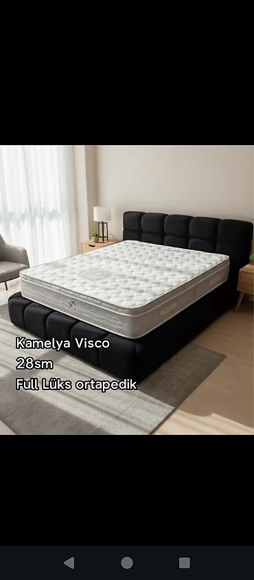 kamelya: Full Lüks ortopedik döşəklər. Model seçimləri: - Kardələn petli – 27 — 2