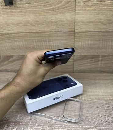 aple woth: IPhone 17 Pro, Б/у, 256 ГБ, Синий, Чехол, 100 % — 1