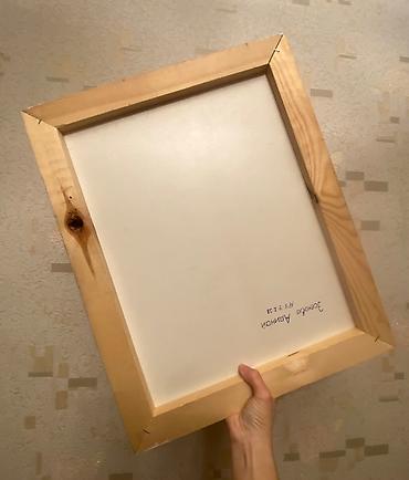 Канцтовары: Деревянный планшет 45x50, фанера. Качество хорошее — 2