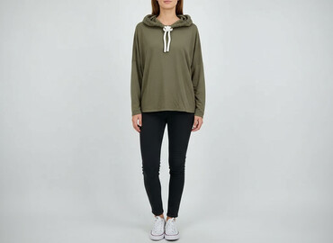 bluzy ze śmiesznym nadrukiem: Women`s hoodie, size M