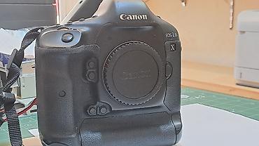 Fotokameralar: Canon EOS-1D X bodi - Peşəkar tam kadr (Full-Frame) DSLR fotoaparat — 1
