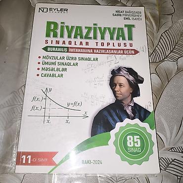 kitab alan: Riyaziyyat 11-ci sinif, 2024 il, Pulsuz çatdırılma — 1
