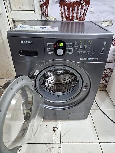 isləmis kamera: Paltaryuyan maşın Samsung, 6 kq, İşlənmiş, Avtomat, Qurutma var, Pulsuz çatdırılma, Ödənişli çatdırılma — 3