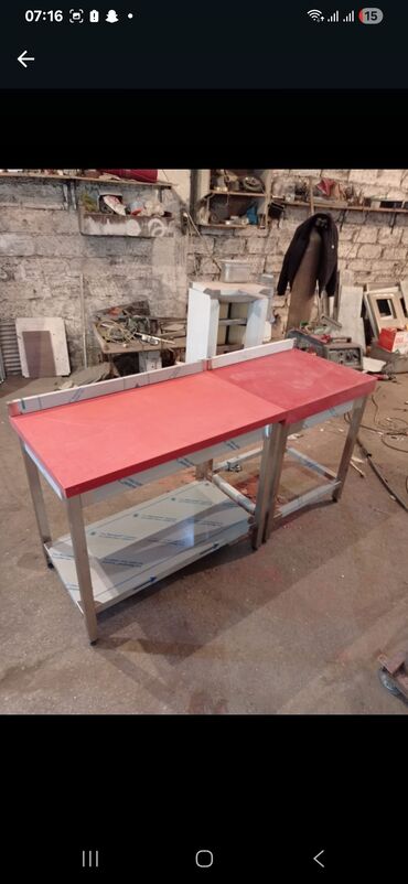 Sifarişlə mətbəx masaları: Dördbucaq masa, Açılmayan — 5