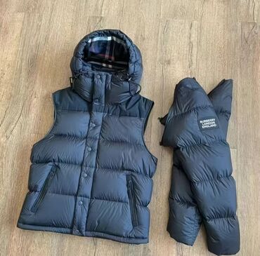 свадебное платье для беременных напрокат: Мужская куртка, XL, Burberry, Новый, цвет - Черный, Самовывоз, Платная доставка
