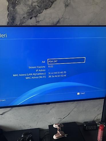 sony 6500: Sony PlayStation 4 (PS4) Slim oyun konsolu Xüsusiyyətlər: - Sistem — 1