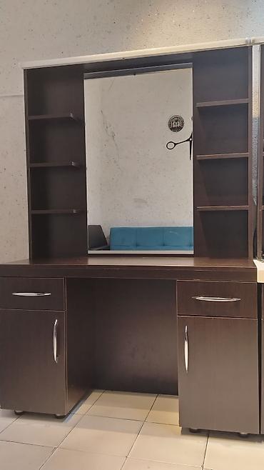 Salon, tibbi mebel: Yeni, Saç kəsimi üçün masa, Güzgülü — 1