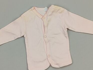 różowa bluzka sinsay: Bluzka, 0-3 m, stan - Zadowalający